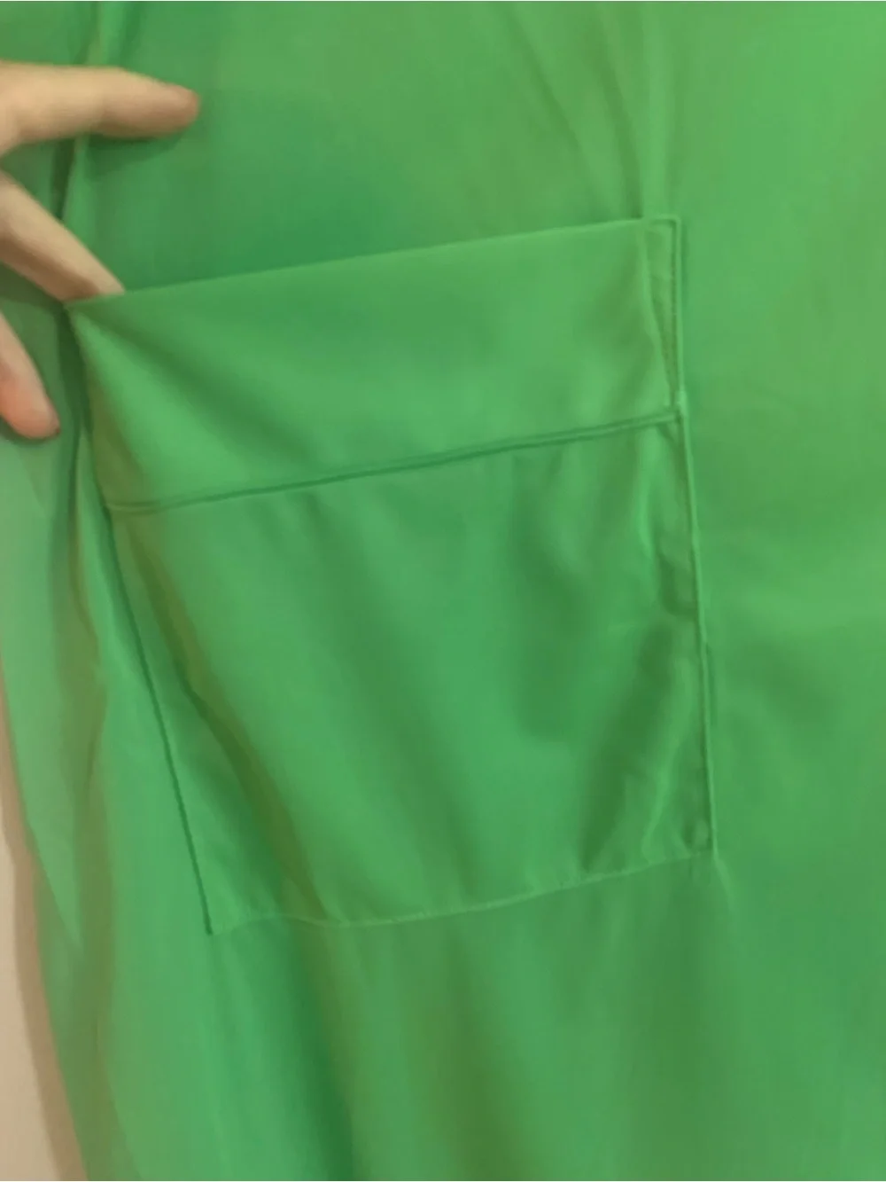 Vintage 60s/70s Sears “Jamarettes” Green Nylon Robe Housecoat Cottagecore